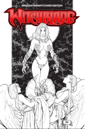 Witchblade 4 Sketch-Variant - Das Cover