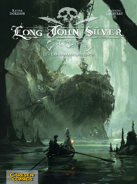 Long John Silver 3: Das Smaragd-Labyrinth - Das Cover