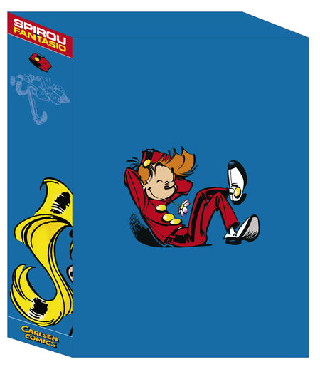 Spirou & Fantasio Schuber: Leerschuber VI - Das Cover