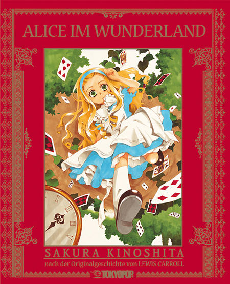 Alice im Wunderland - Der Manga, Einzelband - Das Cover
