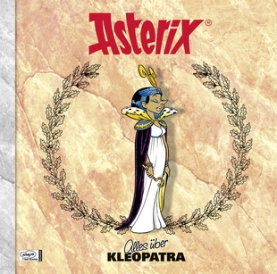Asterix Characterbooks 2: Alles über Kleopatra - Das Cover
