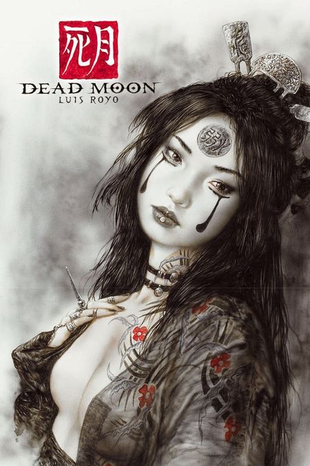 Luis Royo: Dead Moon - Epilogue Portfolio - Das Cover