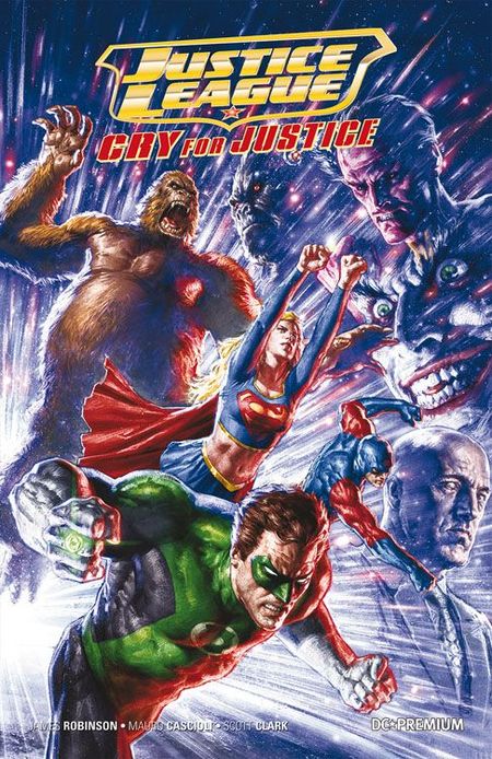 DC Premium 70: Justice League - Cry for Justice HC - Das Cover
