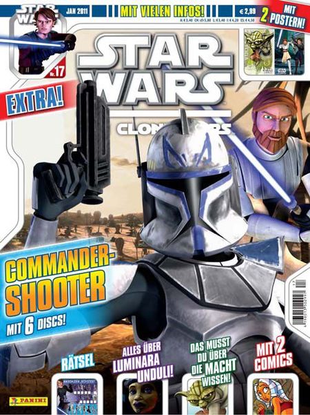 Star Wars: The Clone Wars Magazin 17 - Das Cover