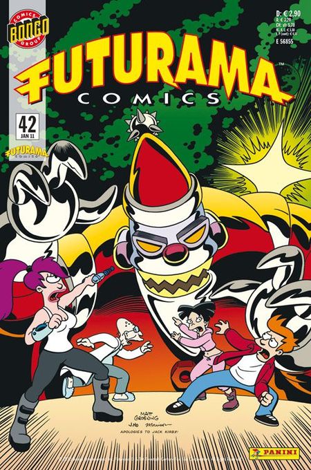 Futurama Comics 42 - Das Cover