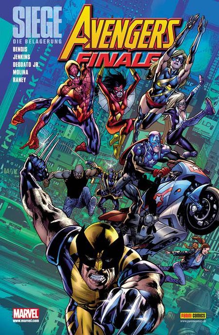 The Siege: Avengers Finale - Das Cover