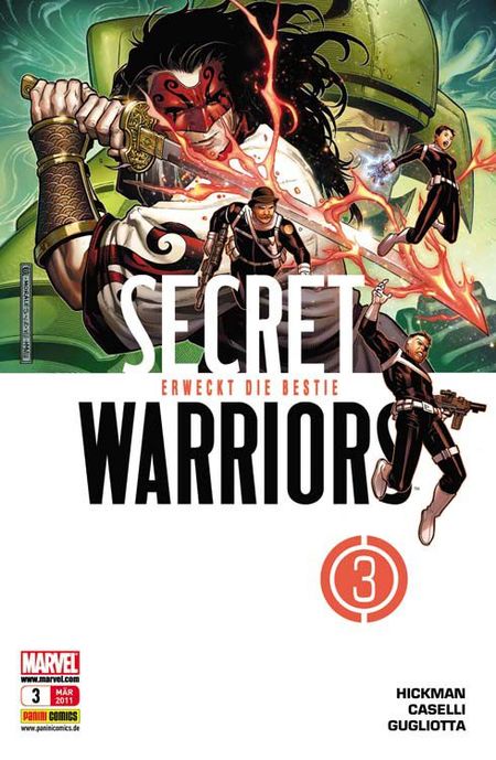 Secret Warriors 3 - Das Cover