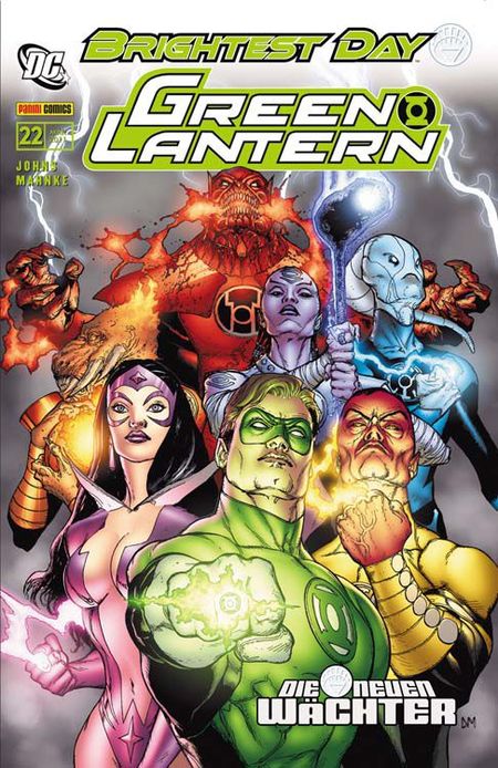 Green Lantern Sonderband 22: Die neuen Wächter 1 - Das Cover