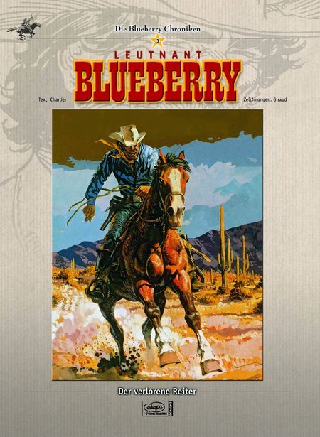 Die Blueberry Chroniken Band 3: Der verlorene Reiter - Das Cover
