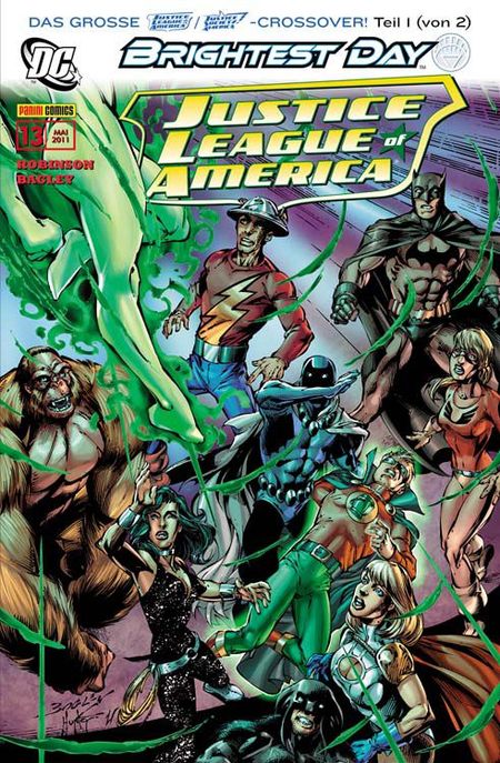 Justice League of America 13: Die dunklen Dinge 1 - Das Cover
