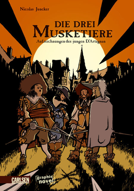 Die drei Musketiere und D'Artagnan - Das Cover