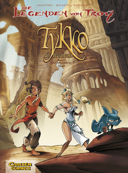 Die Legenden von Troy  2: Tykko - Das Cover