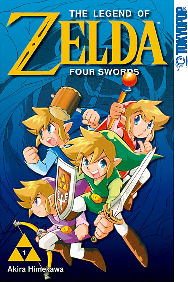 The Legend of Zelda 6: Four Swords - Das Cover
