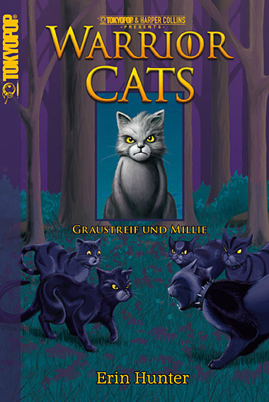 Warrior Cats (3in1) 1: Graustreif und Millie - Das Cover