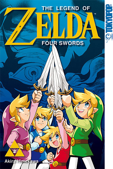The Legend of Zelda 7: Four Swords 2 - Das Cover