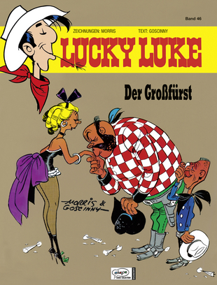 Lucky Luke 46: Der Großfürst - Das Cover
