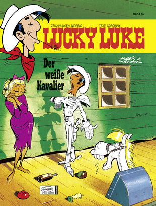 Lucky Luke 50: Der weiße Kavalier - Das Cover