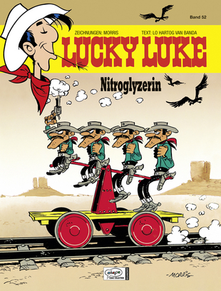 Lucky Luke 52: Nitroglyzerin - Das Cover
