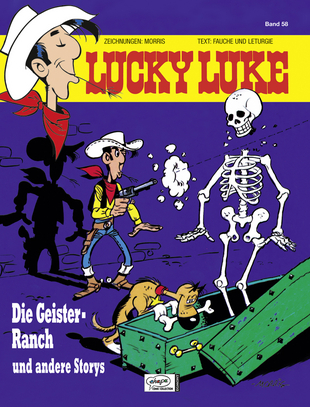 Lucky Luke 58: Die Geister-Ranch und andere Storys - Das Cover