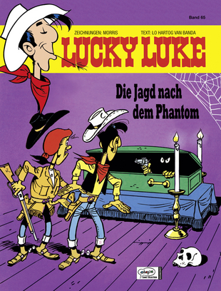 Lucky Luke 65: Die Jagd nach dem Phantom - Das Cover