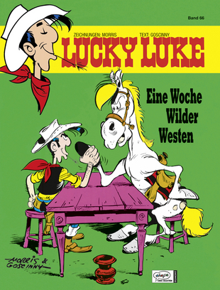 Lucky Luke 66: Eine Woche Wilder Westen - Das Cover