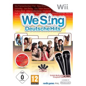We Sing - Deutsche Hits (inkl. 2 Mikros) [Wii] - Der Packshot