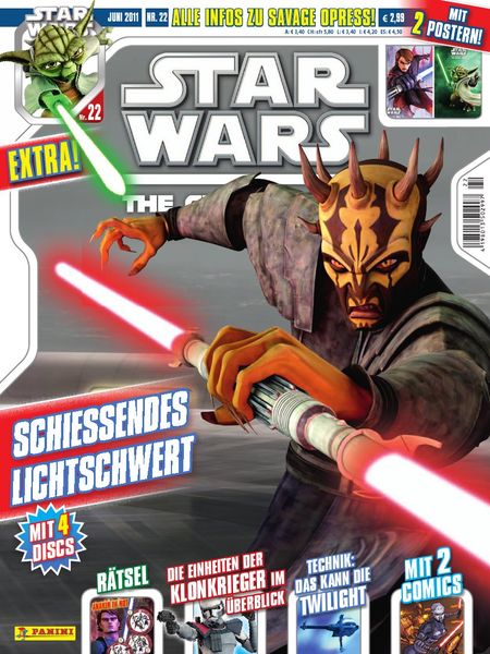 Star Wars Clone Wars Magazin 22 - Das Cover