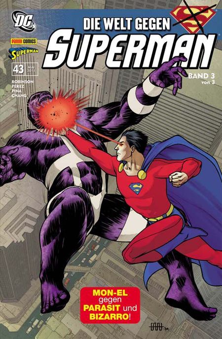 Superman Sonderband 43: Die Welt gegen Superman 3 (von 3) - Das Cover
