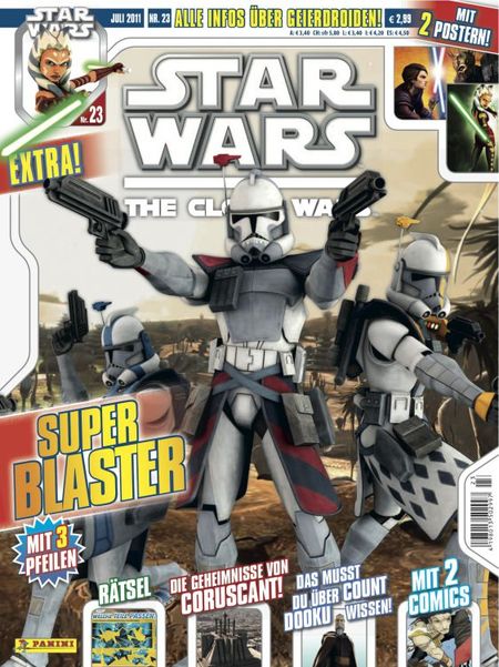 Star Wars Clone Wars Magazin 23 - Das Cover