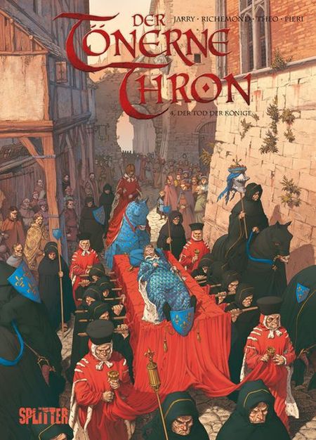 Der tönerne Thron 4: Der Tod der Könige - Das Cover