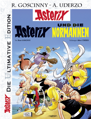 Die ultimative Asterix Edition 09: Asterix und die Normannen - Das Cover