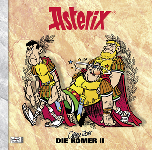 Asterix Characterbooks 12: Alles über die Römer II - Das Cover