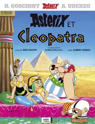 Asterix Latein 06: Asterix et Cleopatra  - Das Cover