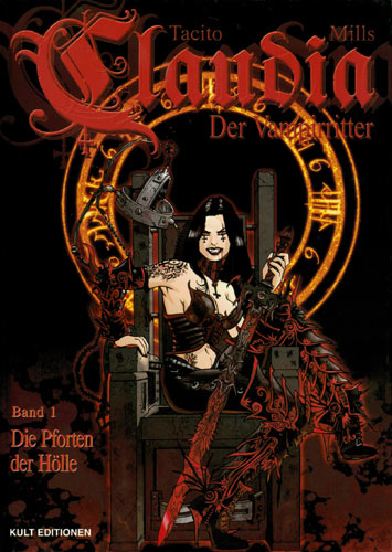 Claudia - Der Vampirritter 1: Die Pforten der Hölle - Das Cover