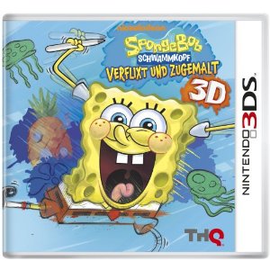 SpongeBob Schwammkopf: Verflixt und zugemalt 3D [3DS] - Der Packshot