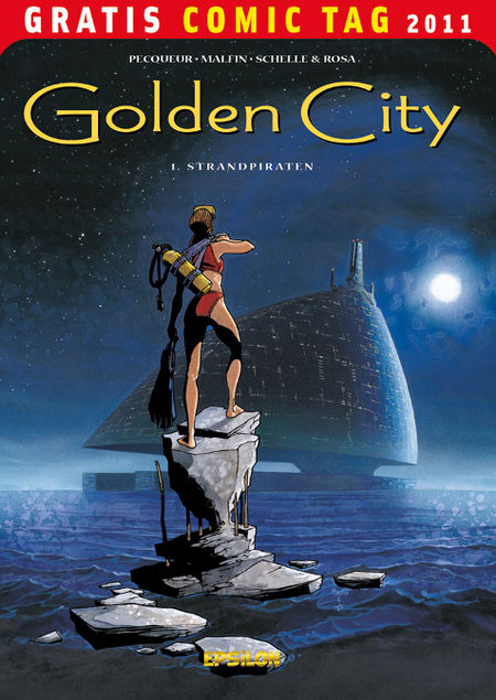 Golden City 1: Strandpiraten - Das Cover