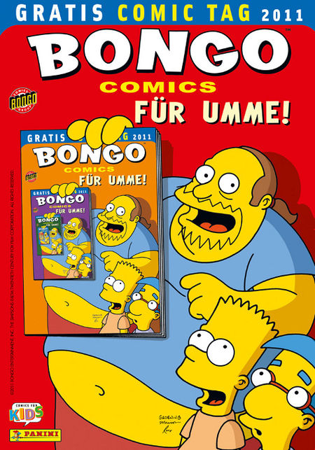 Bongo Comics für Umme (Simpsons) - Das Cover