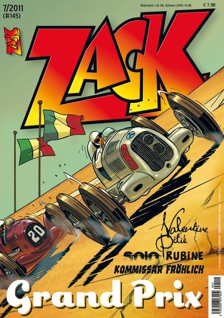 ZACK 145 (Nr. 07/2011) - Das Cover