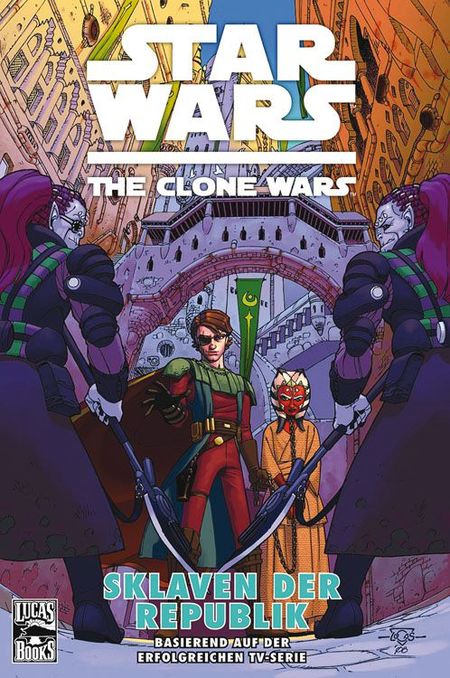Star Wars: The Clone Wars 3: Sklaven der Republic - Das Cover