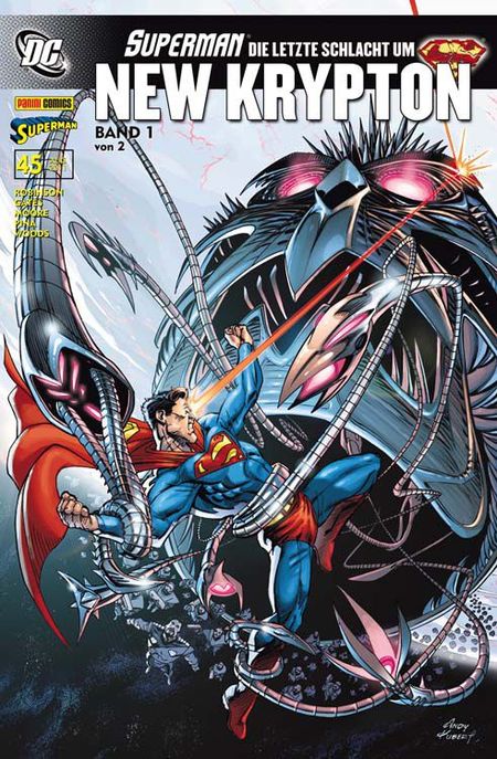 Superman Sonderband 45: New Krypton - Die letzte Schlacht 1 (von 2) - Das Cover