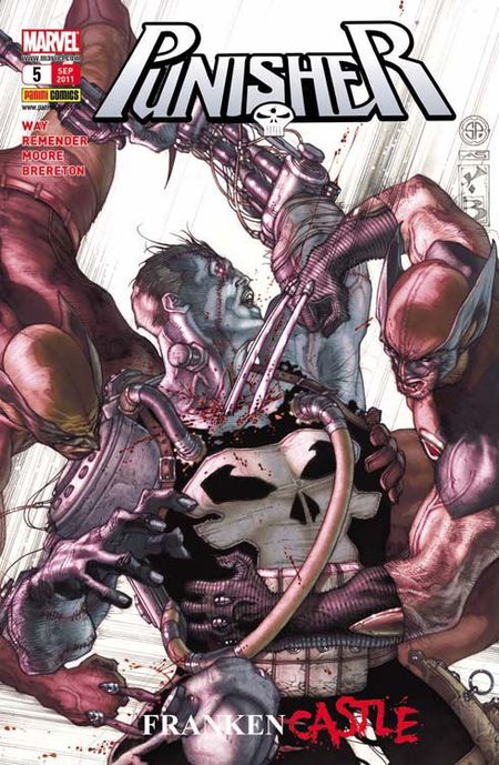 Punisher 5: Frankencastle 3 - Das Cover