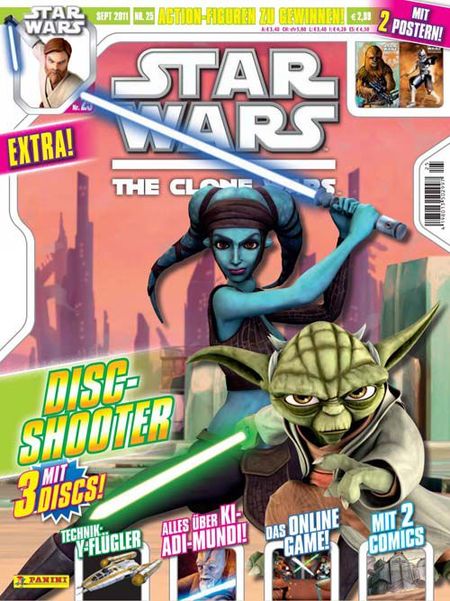 Star Wars Clone Wars Magazin 25 - Das Cover