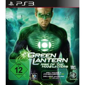 Green Lantern: Rise of the Manhunters [PS3] - Der Packshot