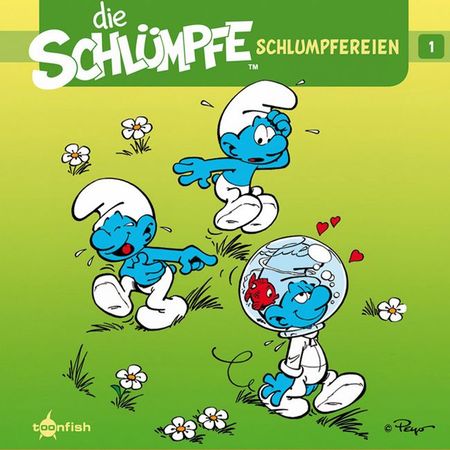 Die Schlümpfe: Kurzgeschichten und Cartoon-Strips 1: Schlumpfereien - Das Cover