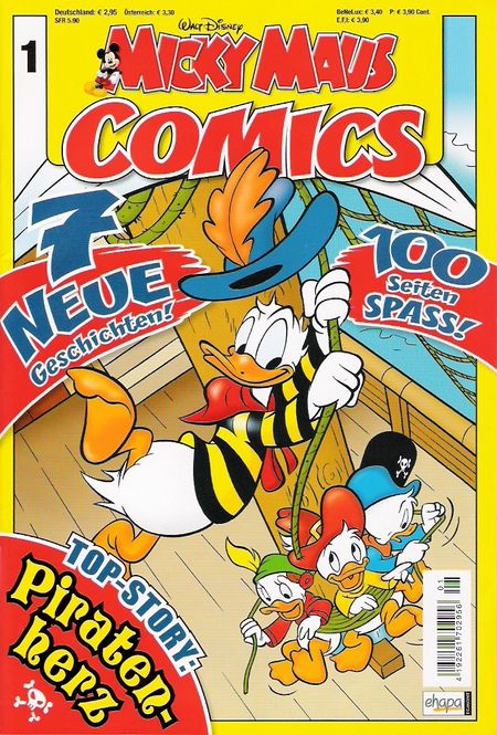 Mickey Maus Comics - Das Cover