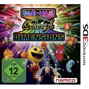Pac-Man & Galaga Dimensions [3DS] - Der Packshot