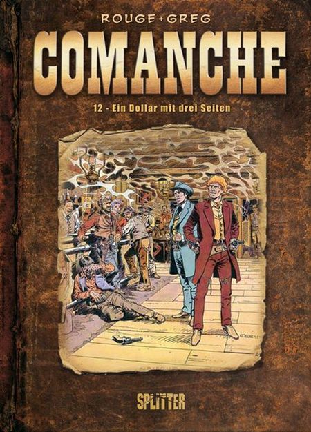 Comanche 12: Ein Dollar mit drei Seiten  - Das Cover