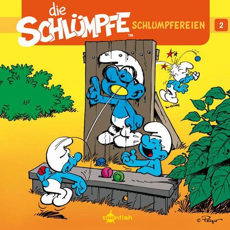 Die Schlümpfe - Kurzgeschichten und Cartoon-Strips 2: Schlumpfereien  - Das Cover