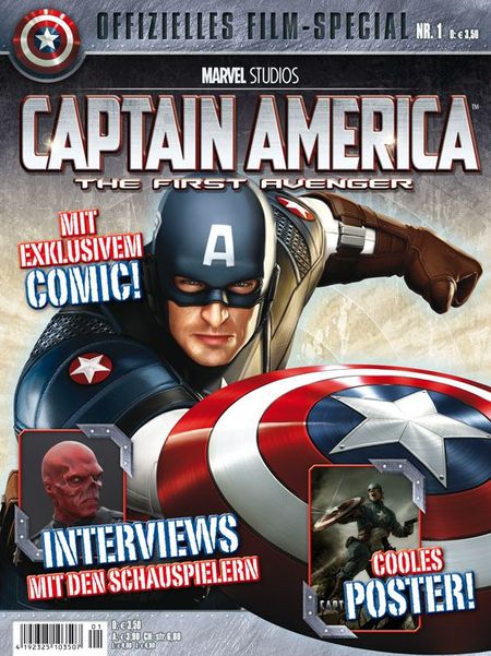 Captain America: Das offizielle Magazin zum Film - Das Cover