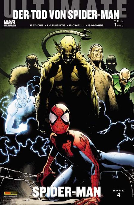 Ultimate Spider-Man 4: Der Tod von Spider-Man (Prolog) - Das Cover